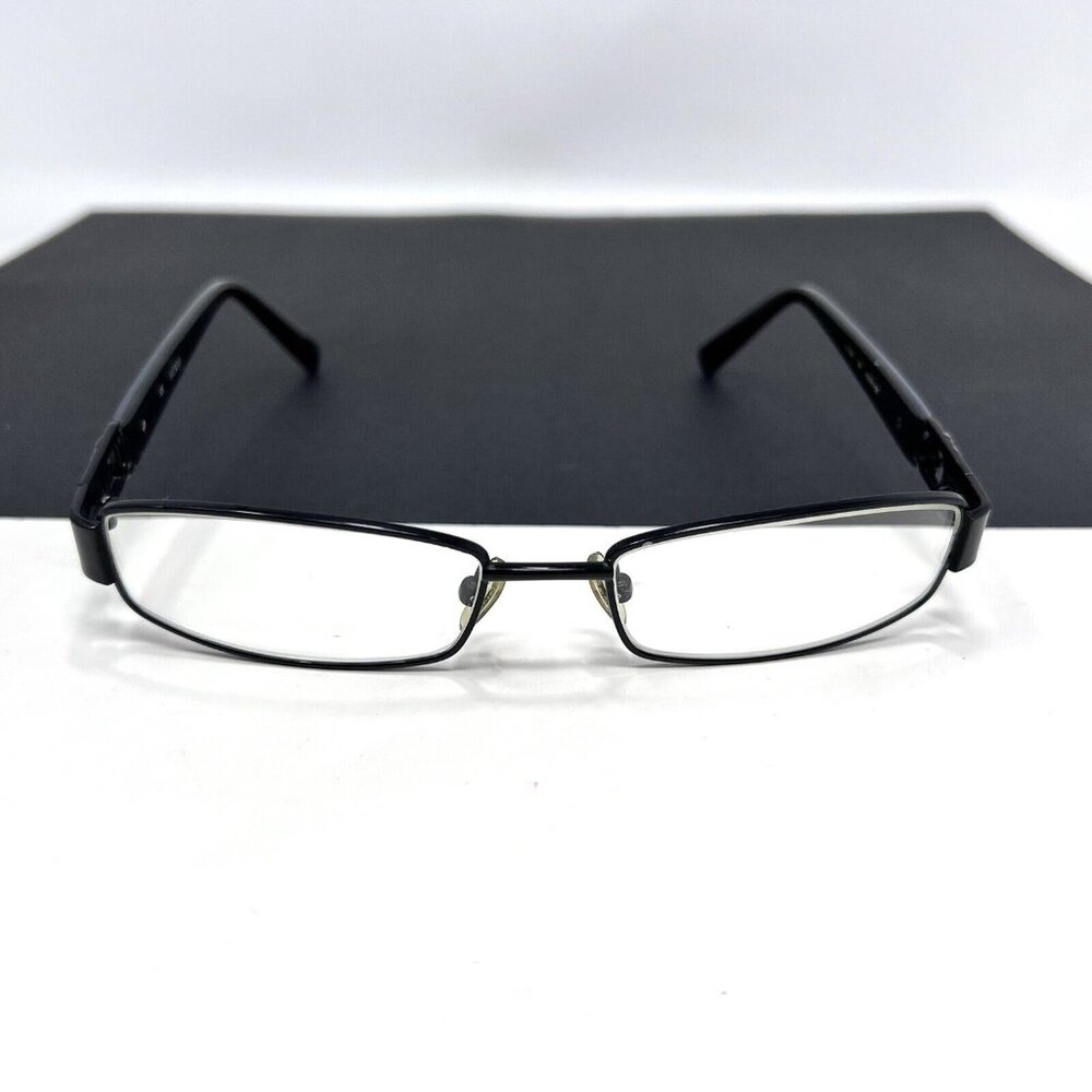 Guess Eyeglasses Frames GU1606 BLK Black Gray Rectangular 53-17-135 - Picture 2 of 11